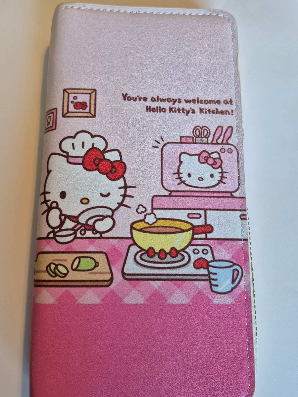 Hello Kitty Zip-Around Wallet – Chef Kitty's Kitchen