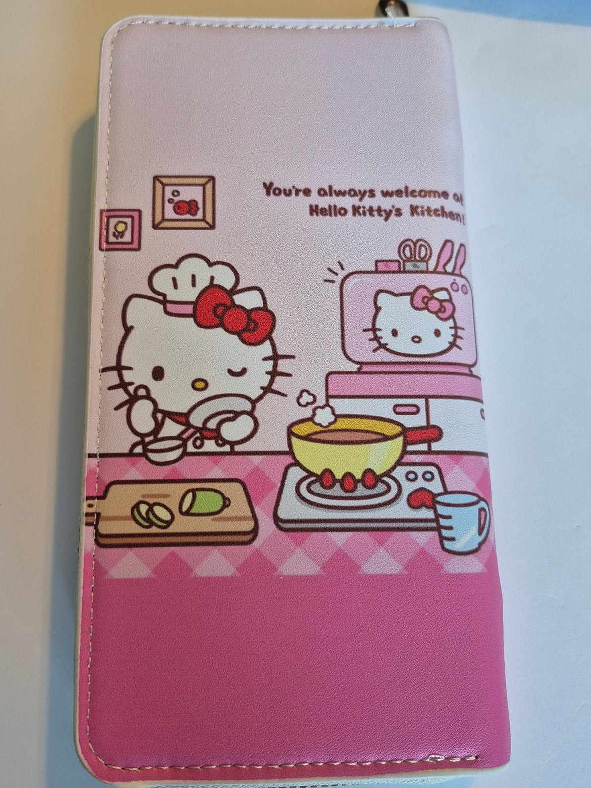 Hello Kitty Zip-Around Wallet – Chef Kitty's Kitchen