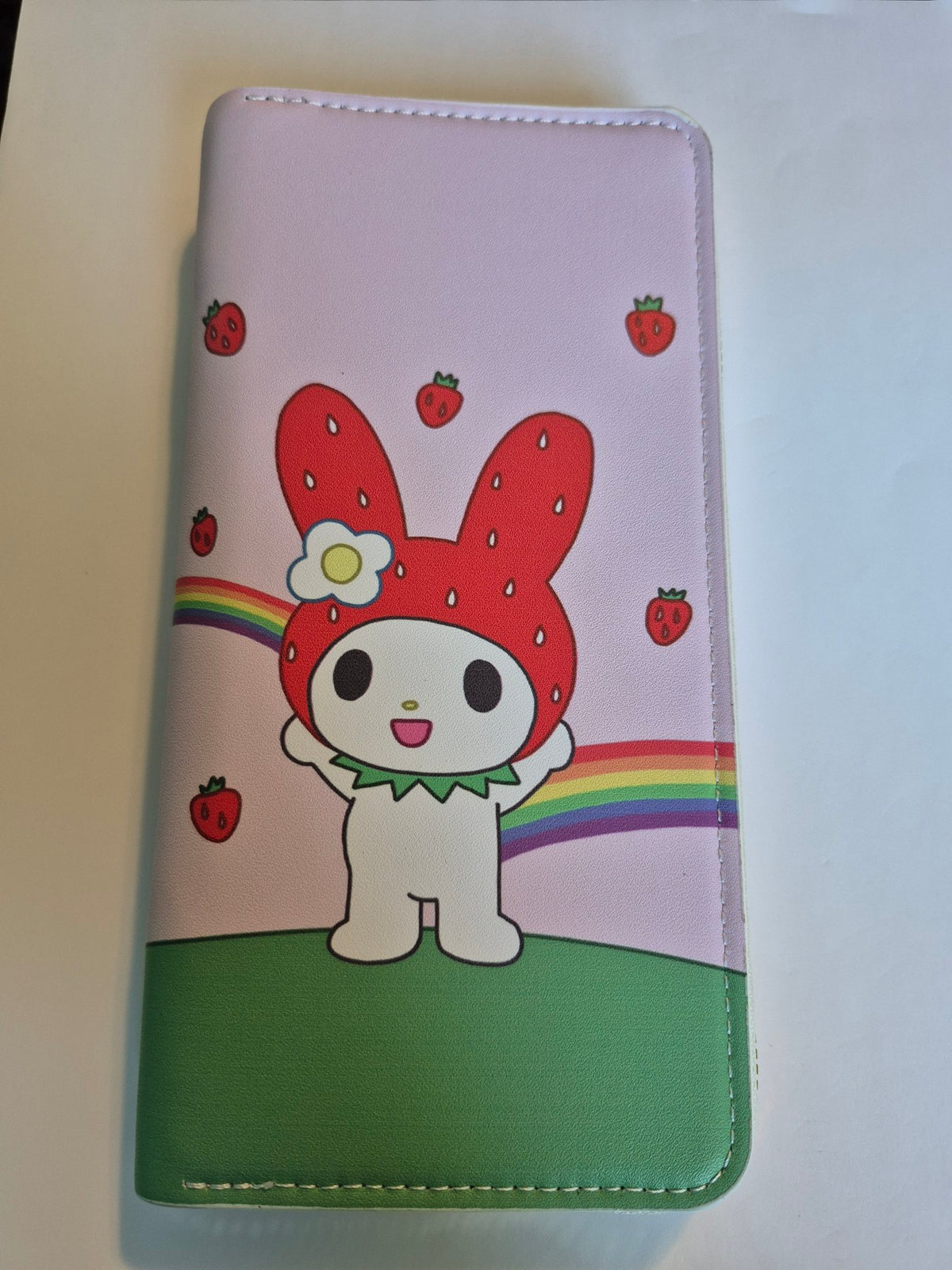 My Melody Zip-Around Wallet – Strawberry Rainbow