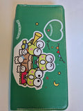 Keroppi Zip-Around Wallet – Frog Band Party, Green