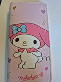 My Melody Zip-Around Wallet – Pink Hearts