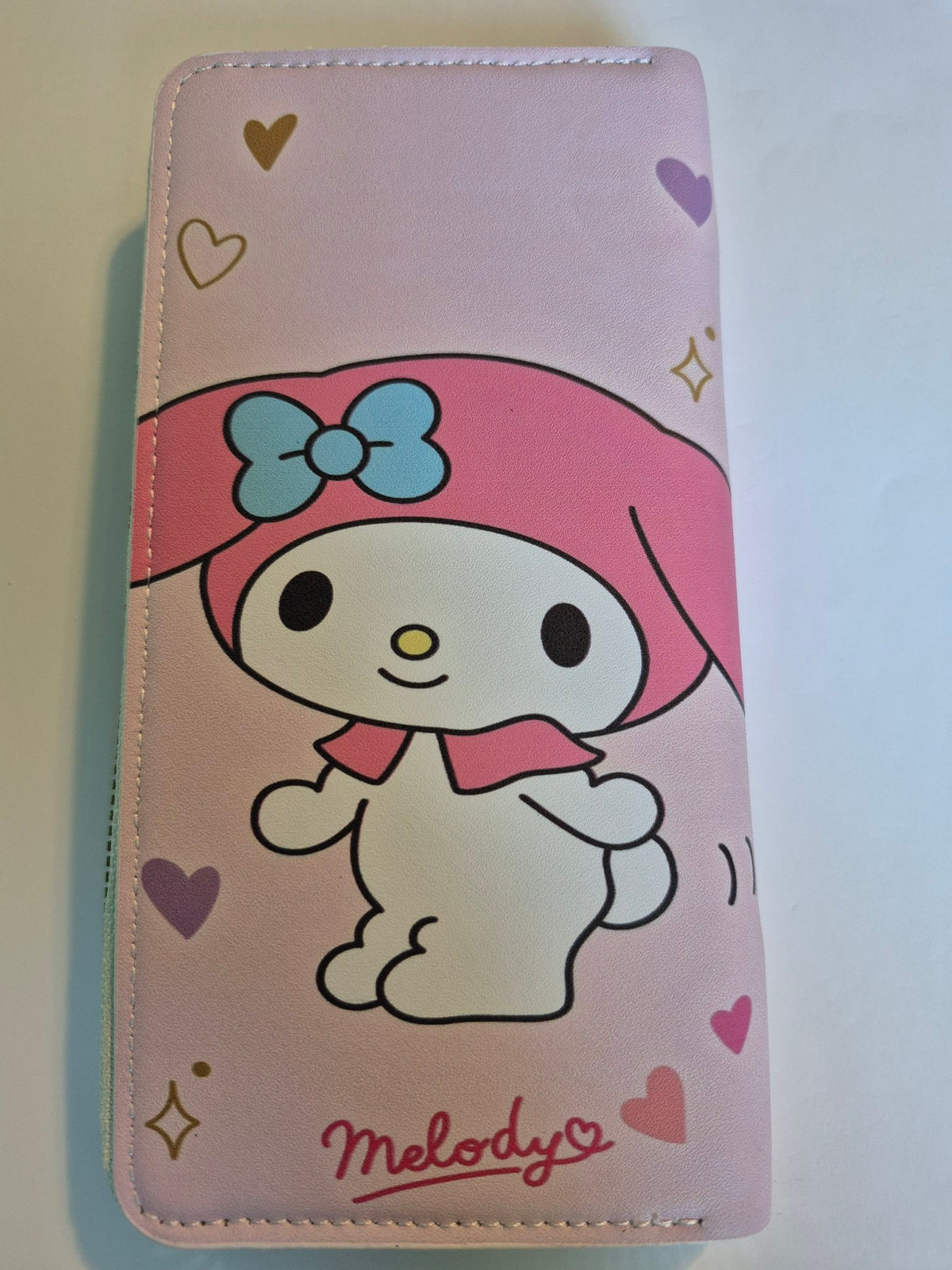 My Melody Zip-Around Wallet – Pink Hearts