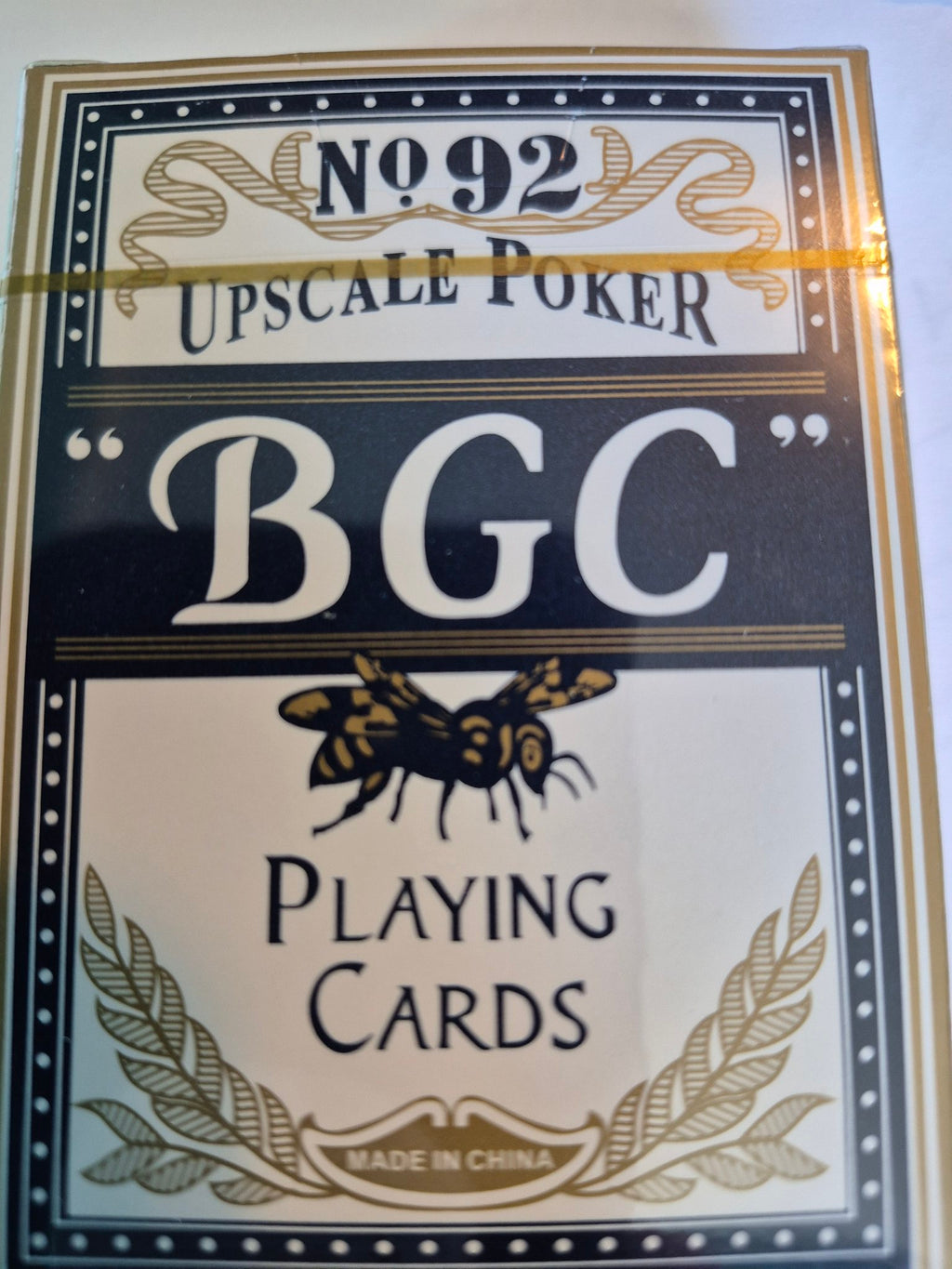 BGC No. 92 Upscale Poker Playing Cards – Blue Deck, Sealed