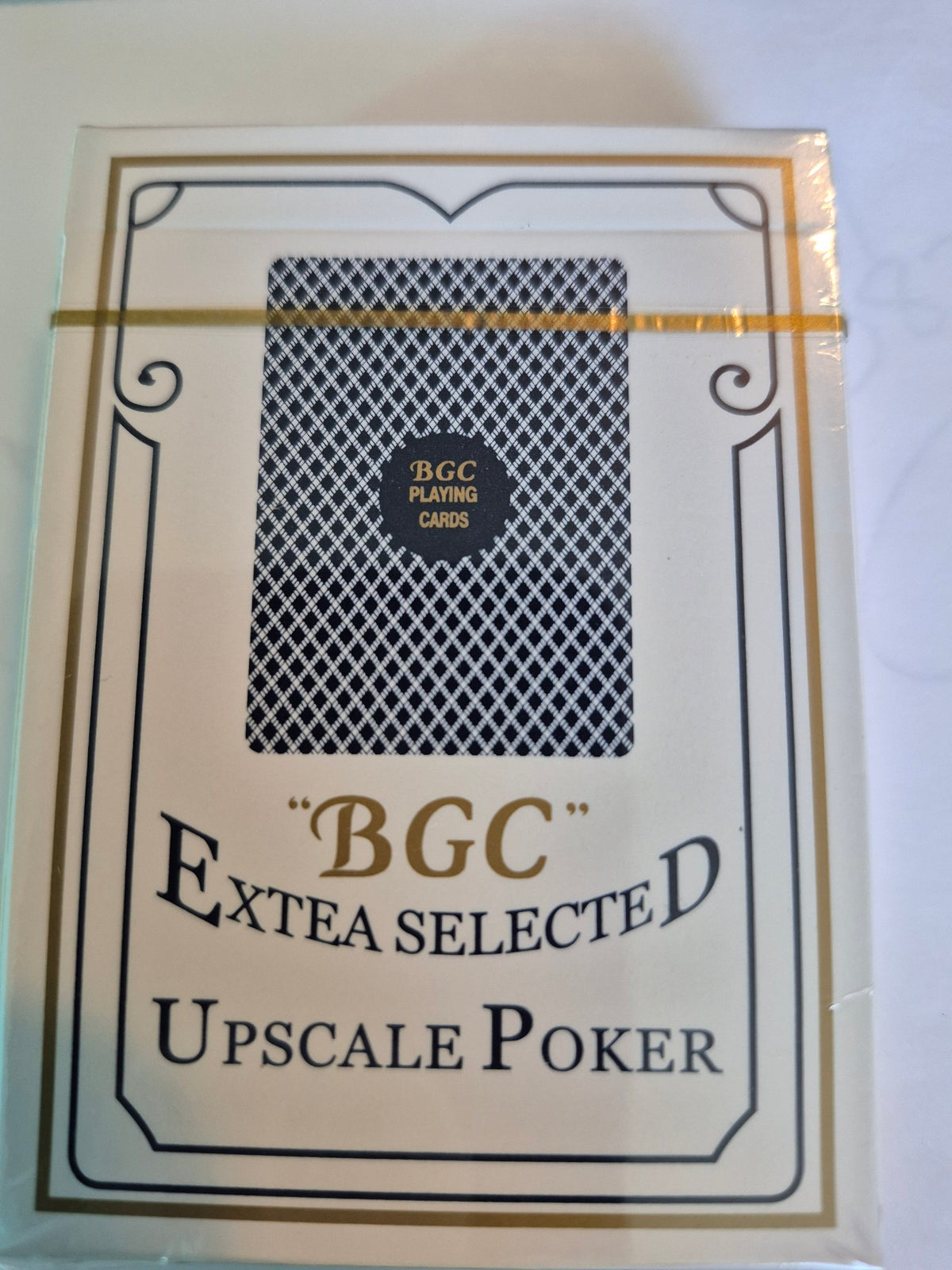 BGC No. 92 Upscale Poker Playing Cards – Blue Deck, Sealed