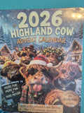 Highland Cow Advent Calendar 2026 – Christmas Dream, 24 Happy Cows