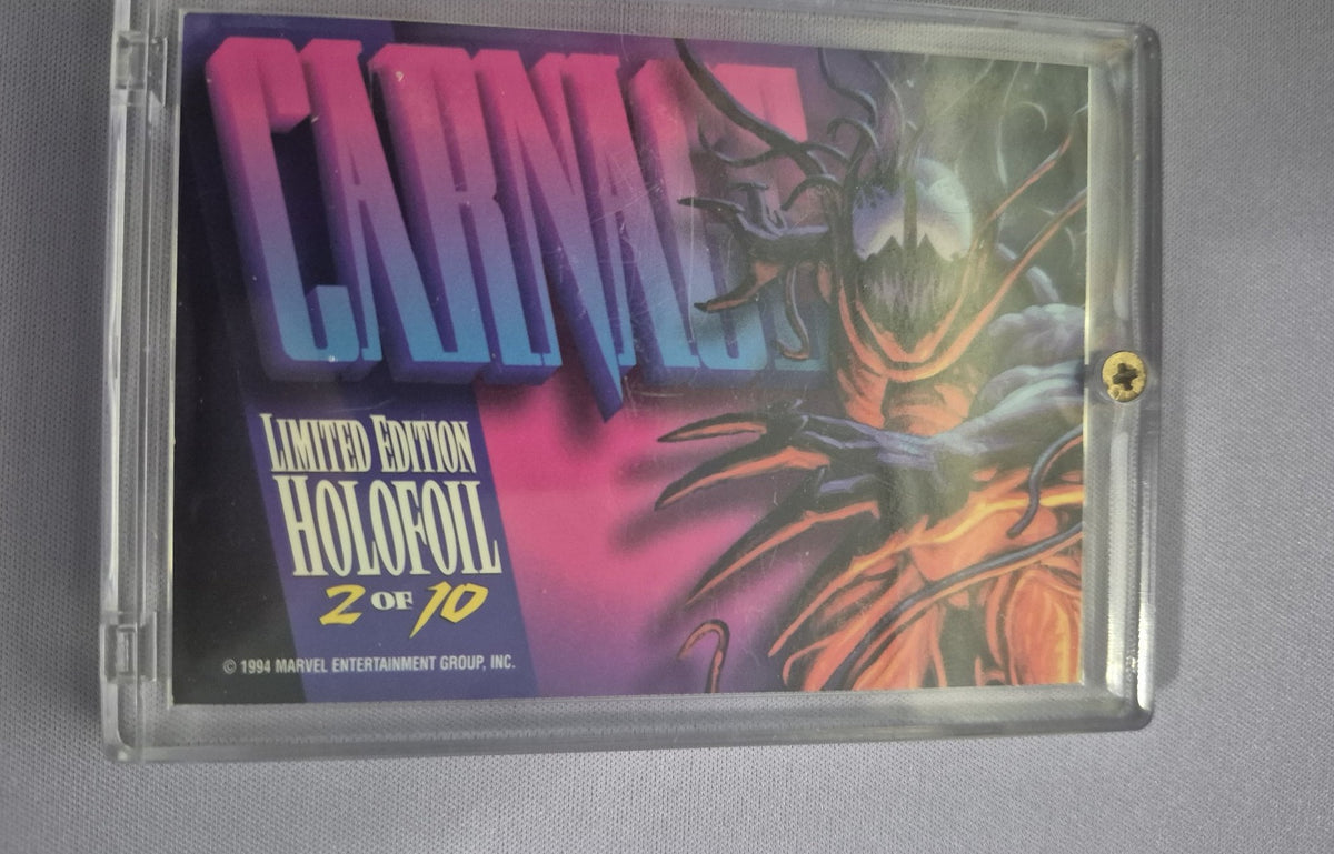 1994 Marvel Masterpieces Carnage Silver Holofoil #2 of 10