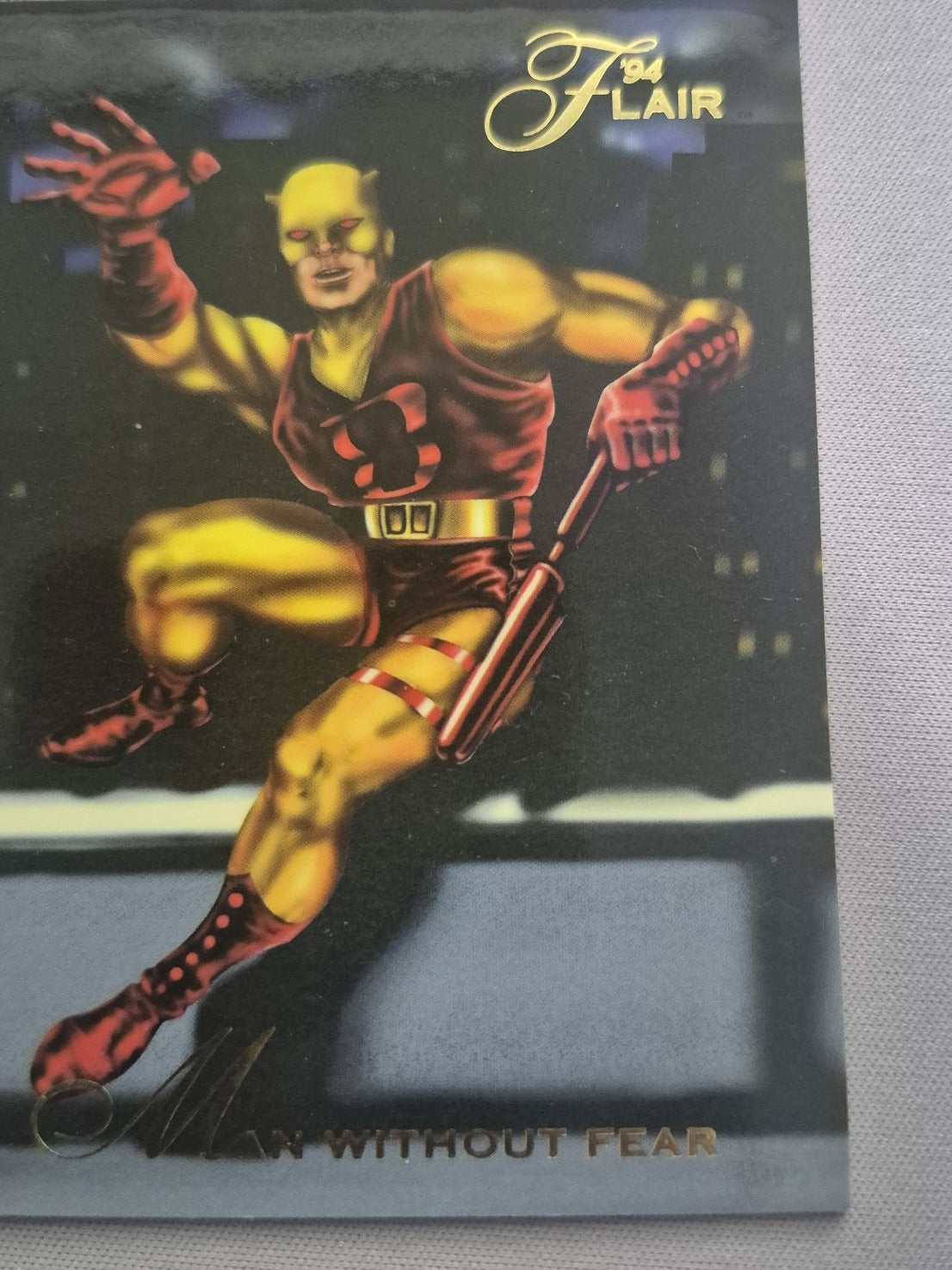 1994 Flair Daredevil #14 Origin of Daredevil