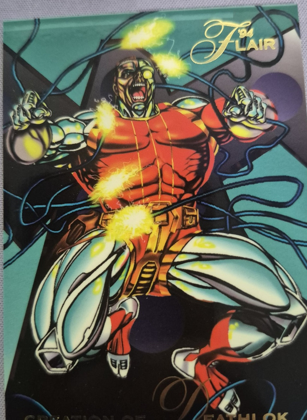 1994 Flair Creation of Deathlok #72