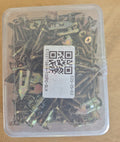 100pc Self-Drilling Drywall Anchor & Screw Kit