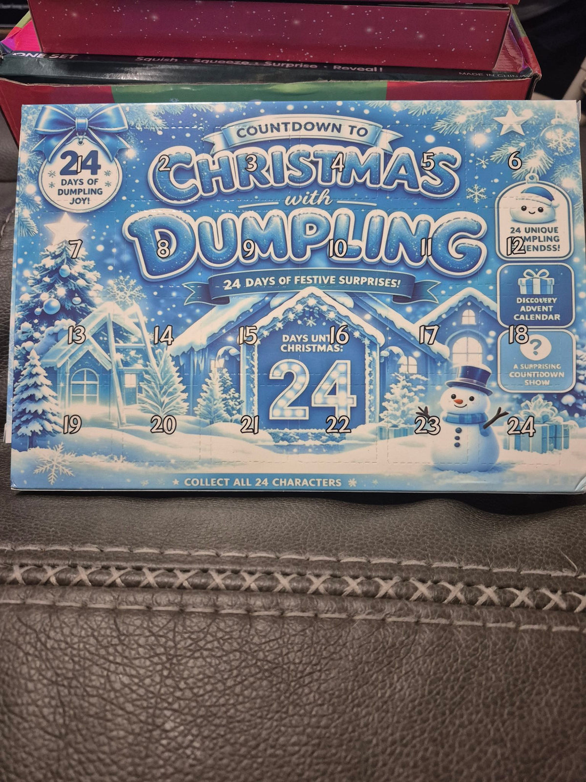 Countdown to Christmas with Dumpling advent calendar