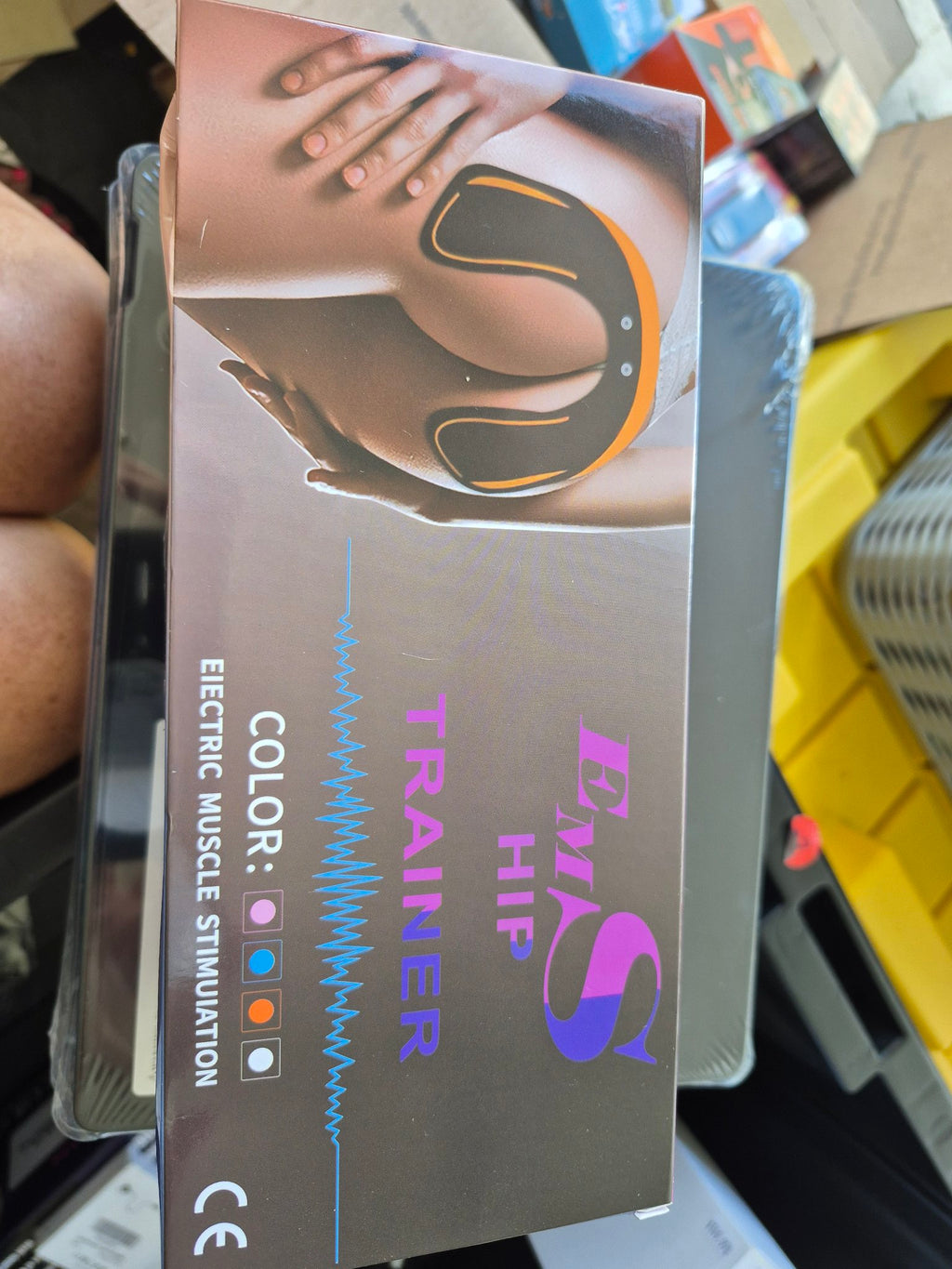 EMS Hip Trainer box front