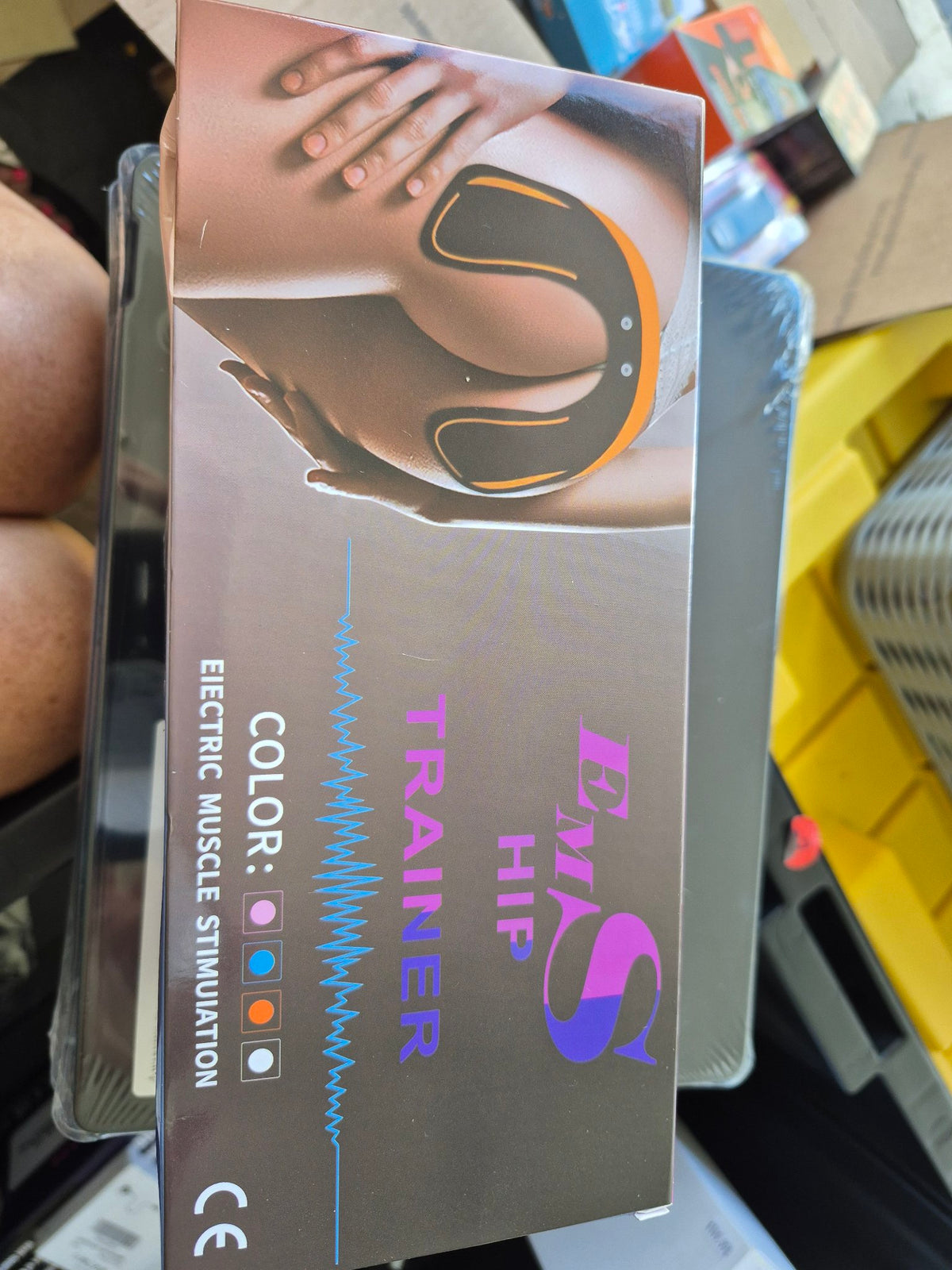 EMS Hip Trainer box front