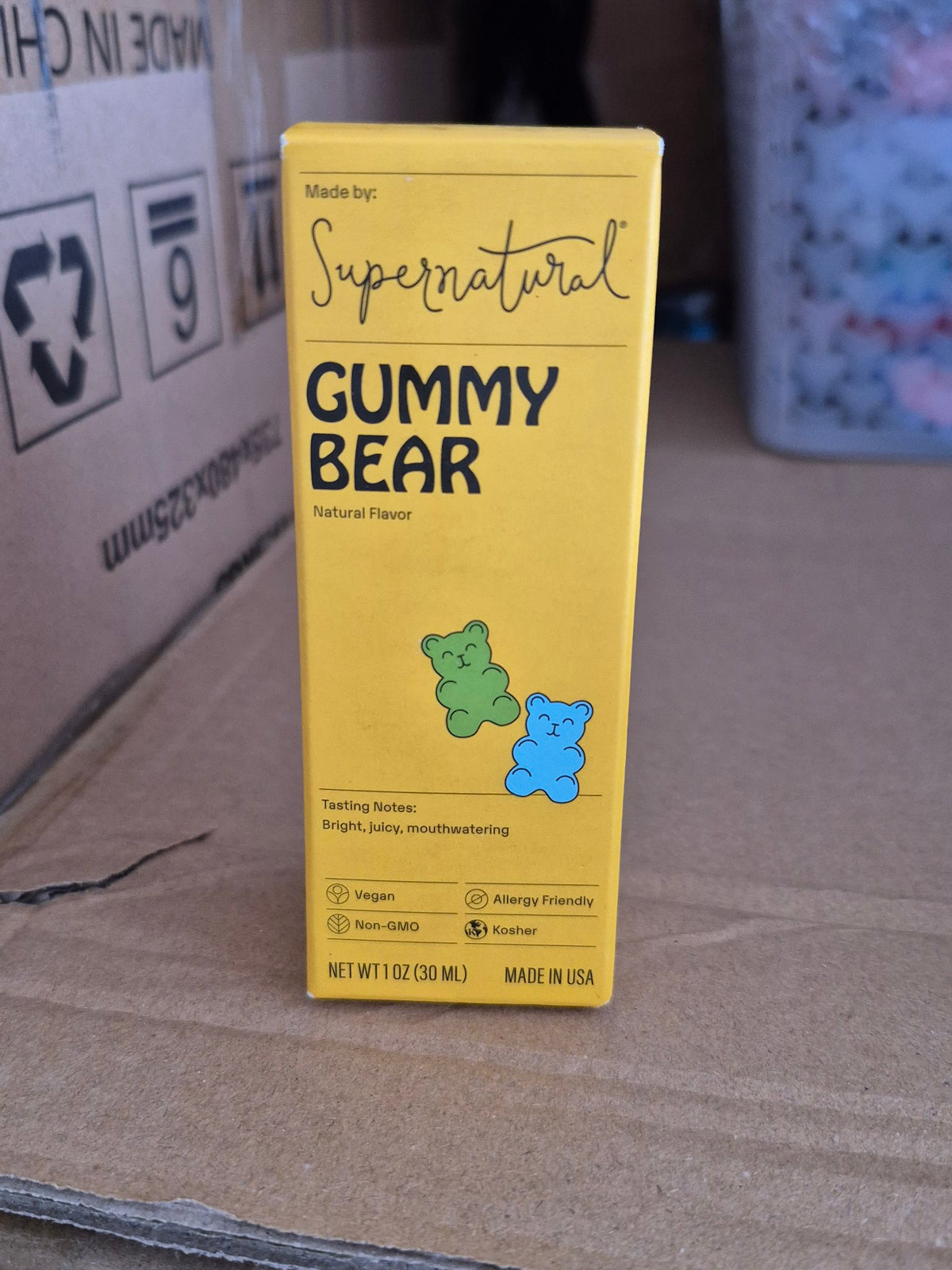 Supernatural Gummy Bear – Natural Flavor Drops (1 oz / 30 mL)