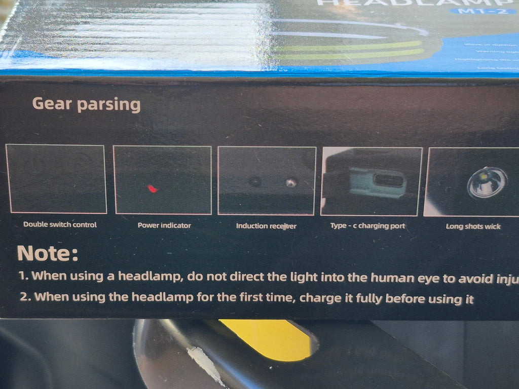 Multi-Function Induction Headlamp features