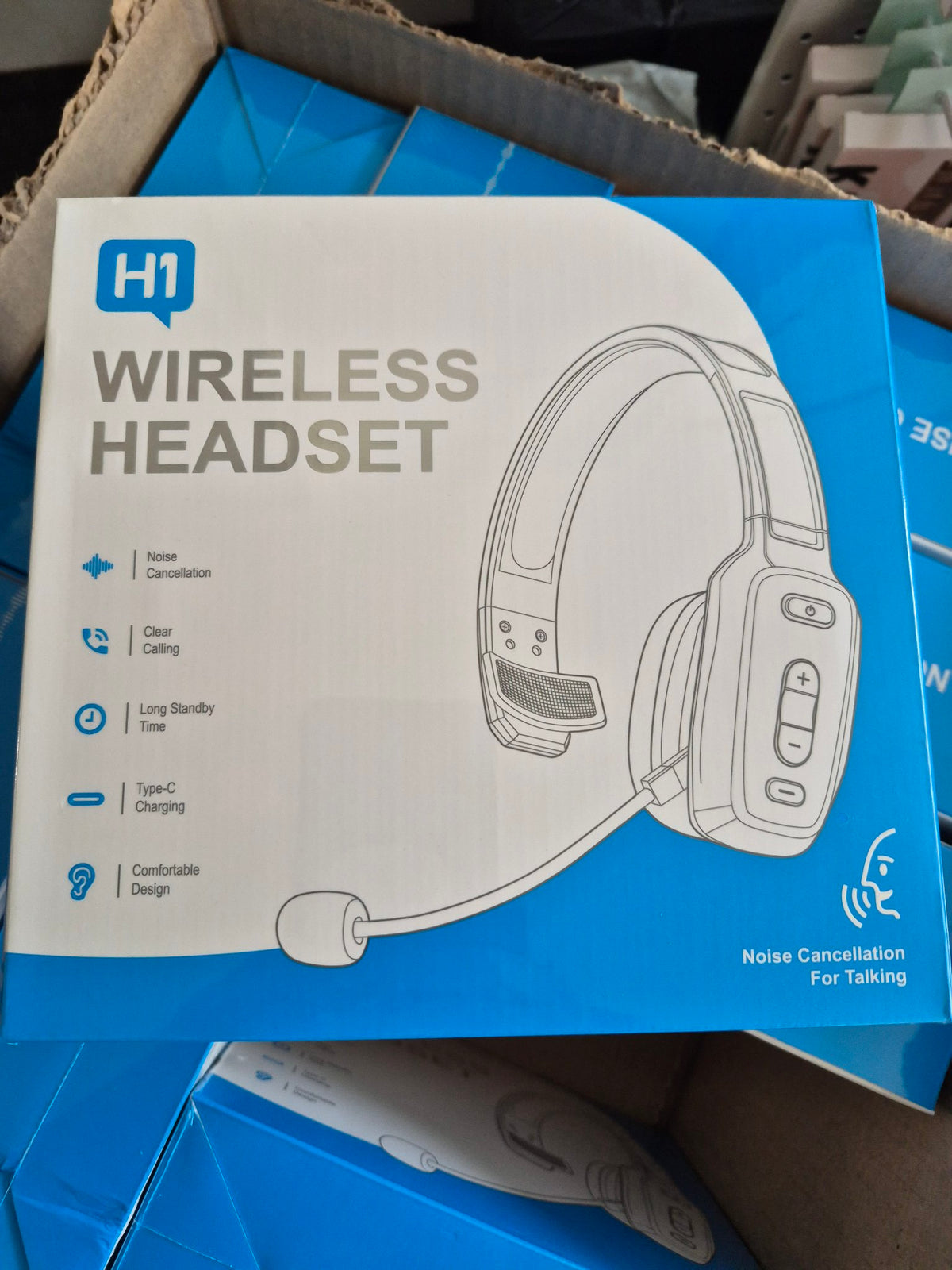 LEAYU Bluetooth Wireless Headset H1