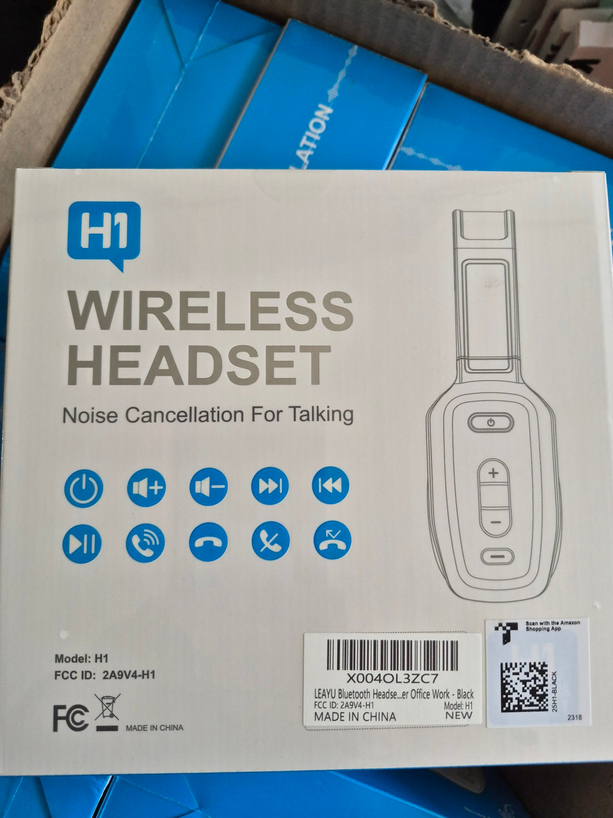 LEAYU Bluetooth Wireless Headset H1