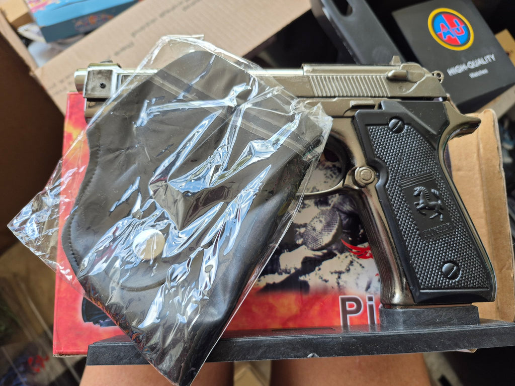 U.S. 9mm M9 Pistol Novelty Lighter with holster