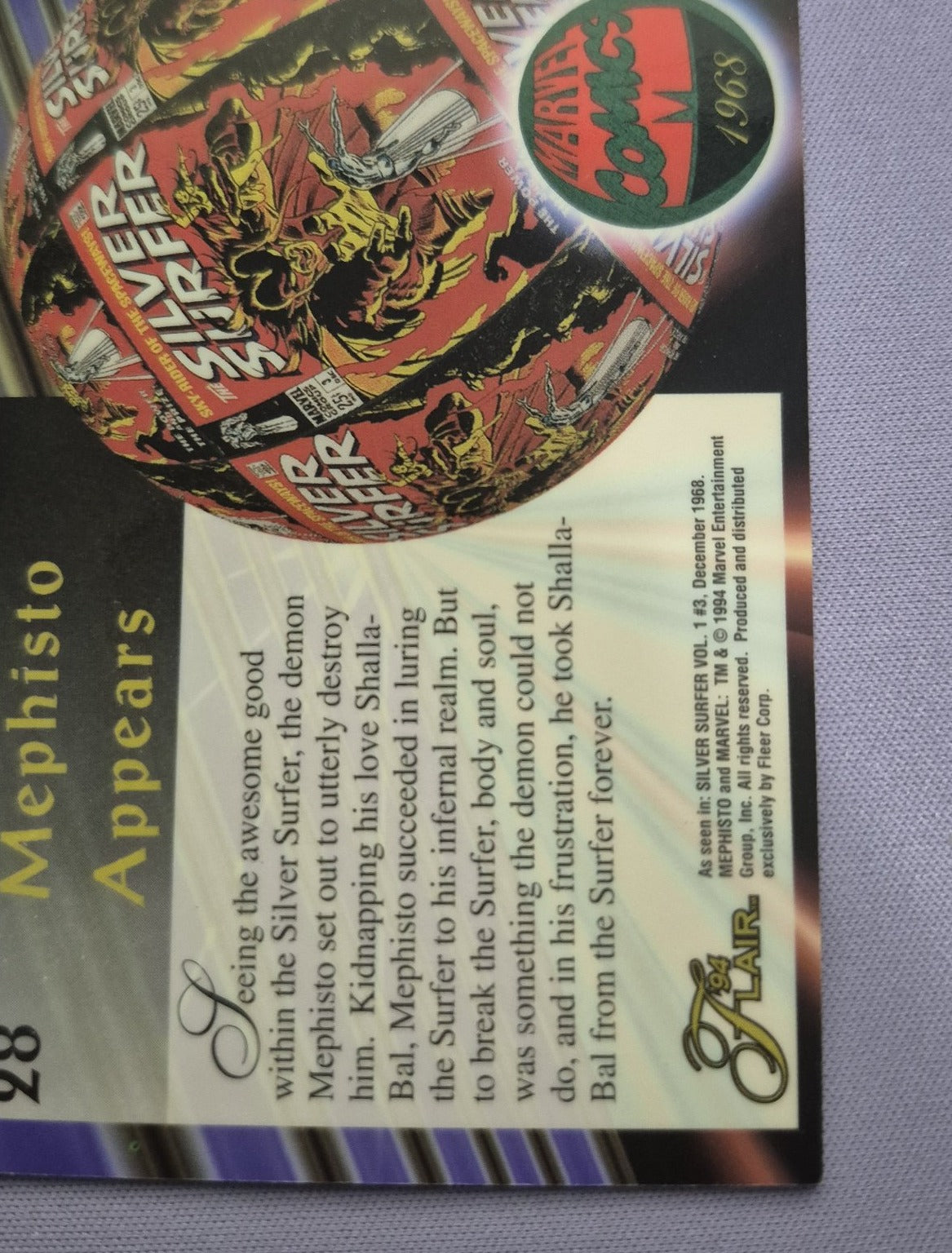 1994 Flair Mephisto Appears #28