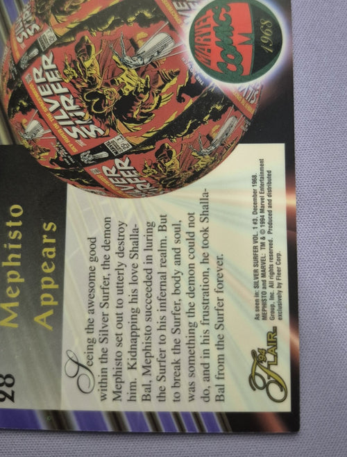 1994 Flair Mephisto Appears #28