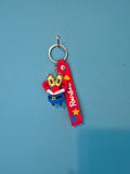 Mini Mr. Krabs Keychain – SpongeBob Character Keychain with Wrist Strap