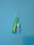 Mini Squidward Keychain – SpongeBob Character Keychain with Wrist Strap