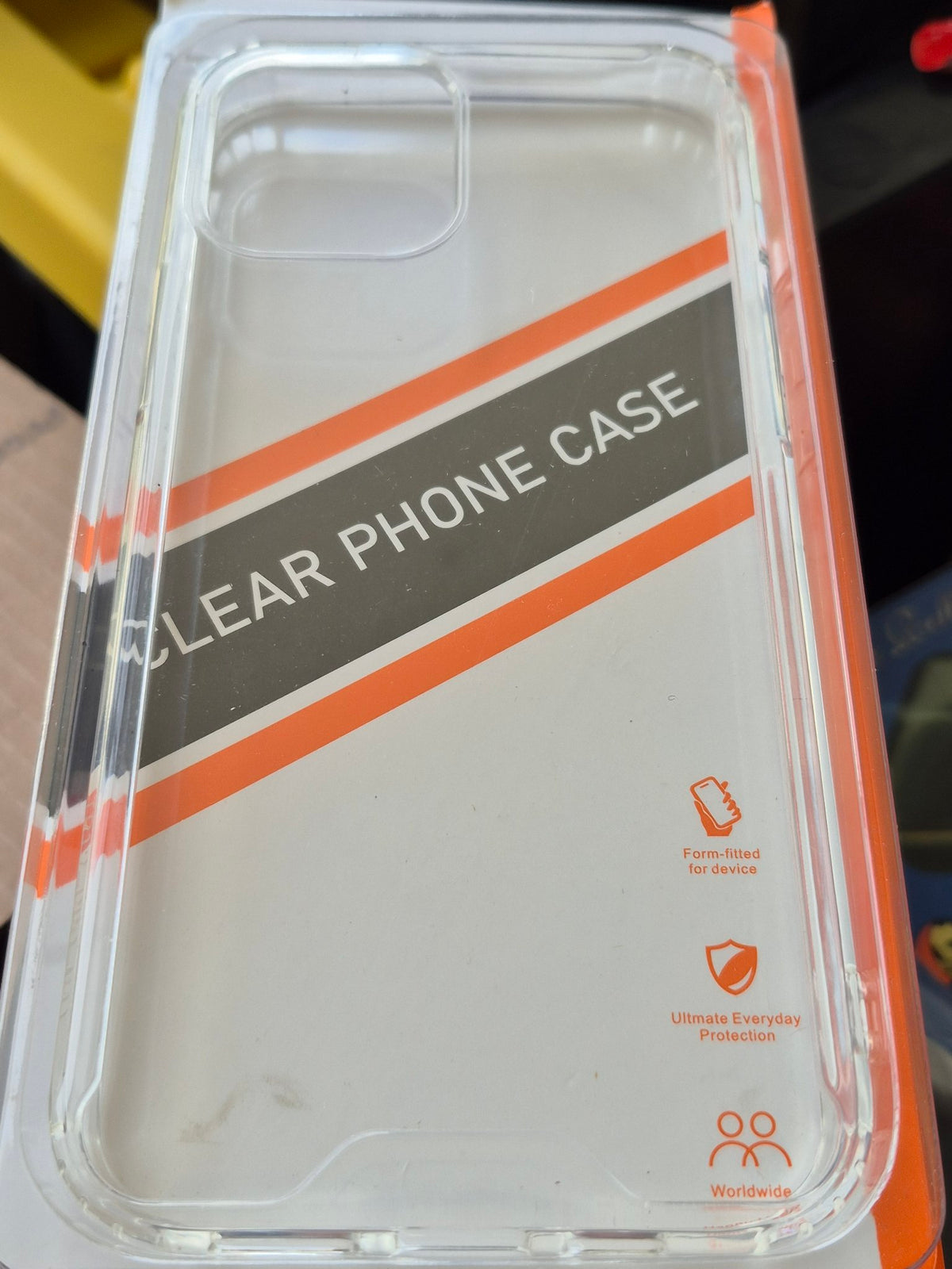 Clear phone case photo 2