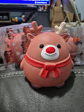 Pink Reindeer Squishy – Slow Rising Stress Relief Toy