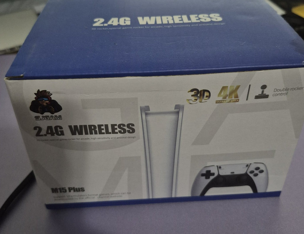 SJGAM M15 Plus 2.4G Wireless Retro Game Stick