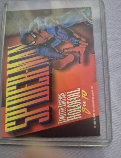 1994 Marvel Masterpieces Spider-Man Silver Holofoil #8 of 10