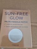 Sun-Free Glow – Micro-Needle Tanning Patches (7 Pieces)