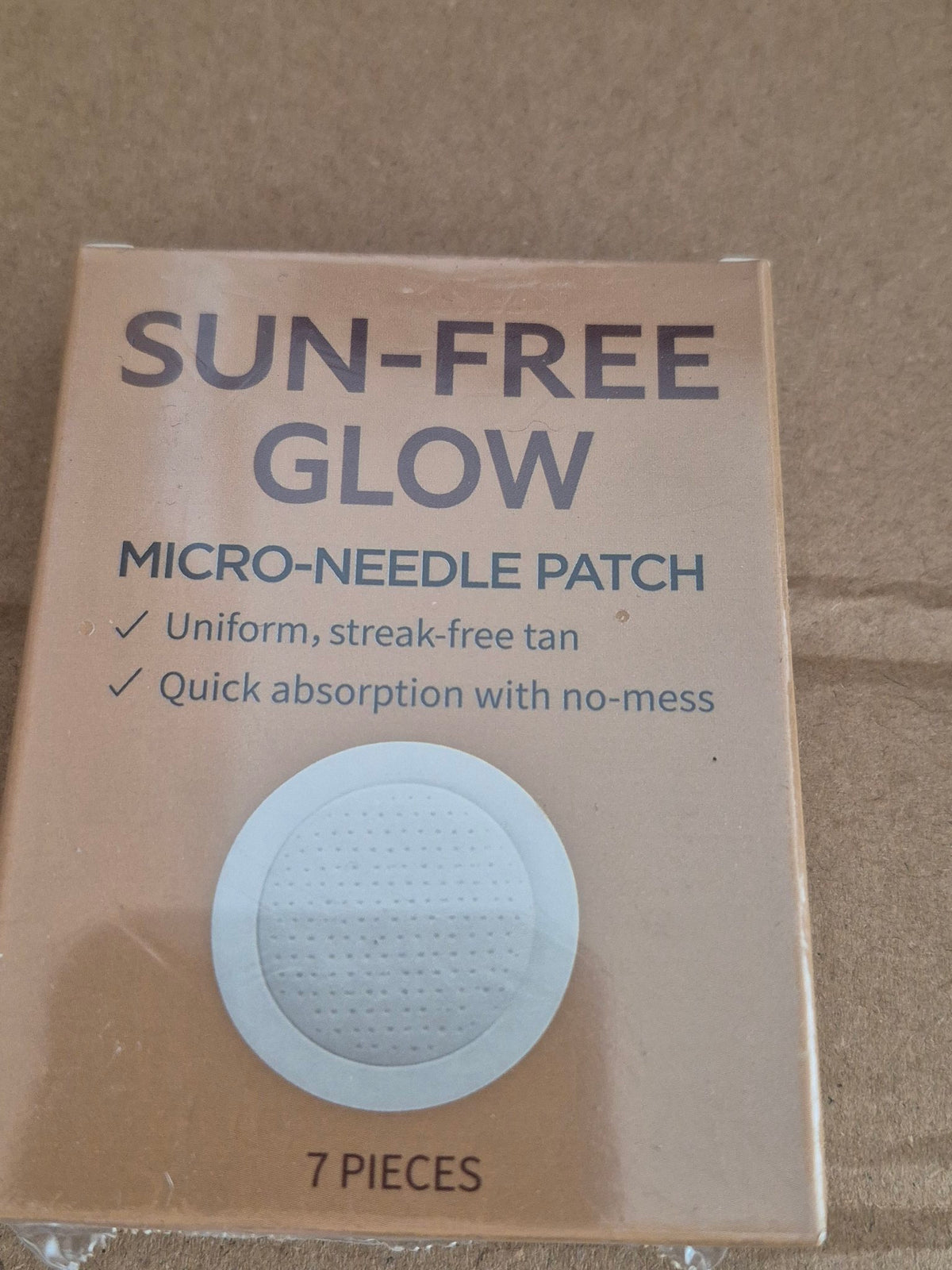 Sun-Free Glow – Micro-Needle Tanning Patches (7 Pieces)