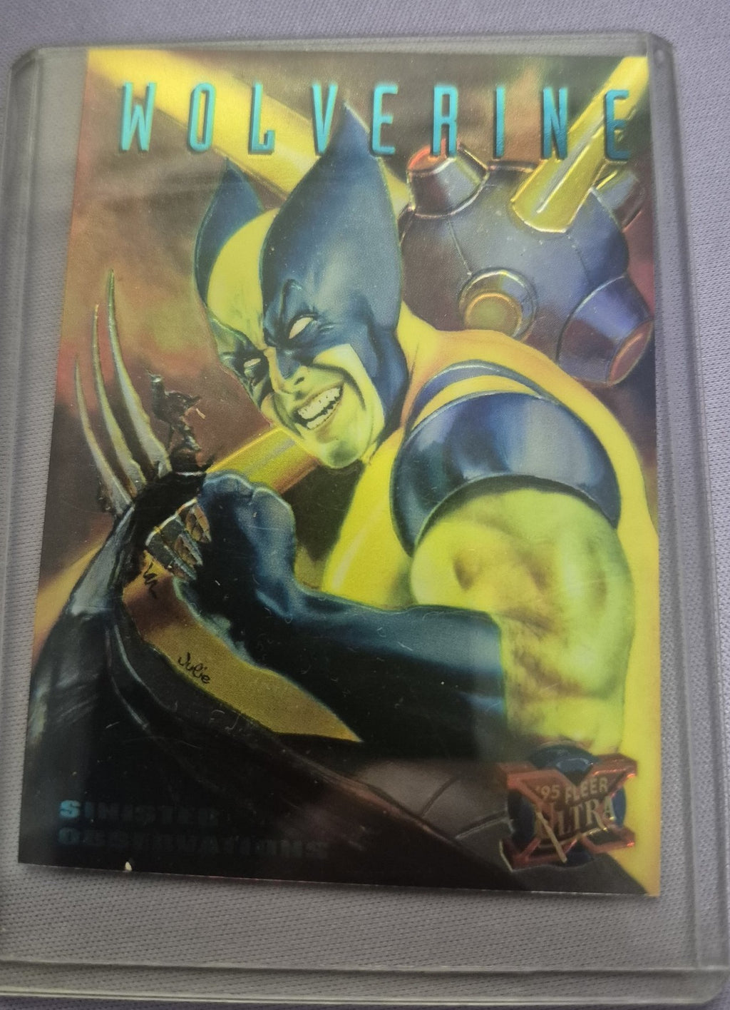 1995 Fleer Ultra X-Men Wolverine Sinister Observations #10