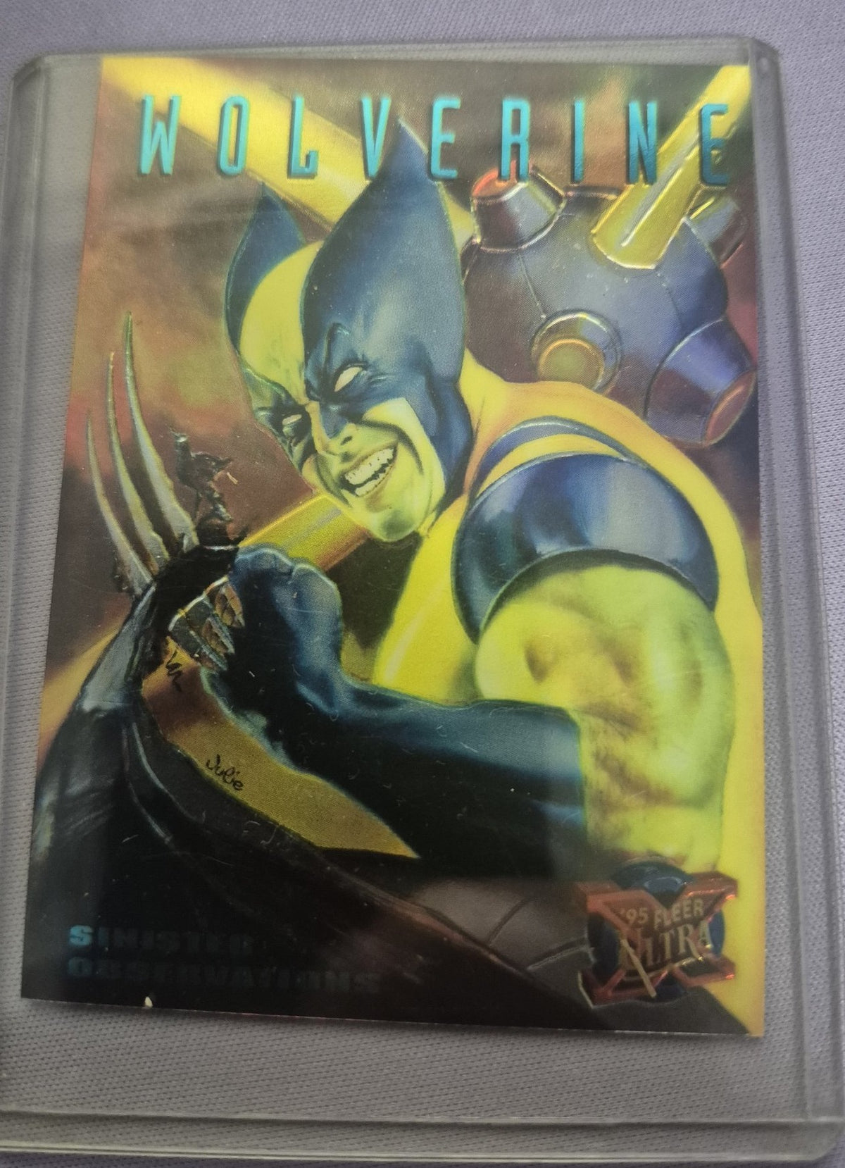 1995 Fleer Ultra X-Men Wolverine Sinister Observations #10