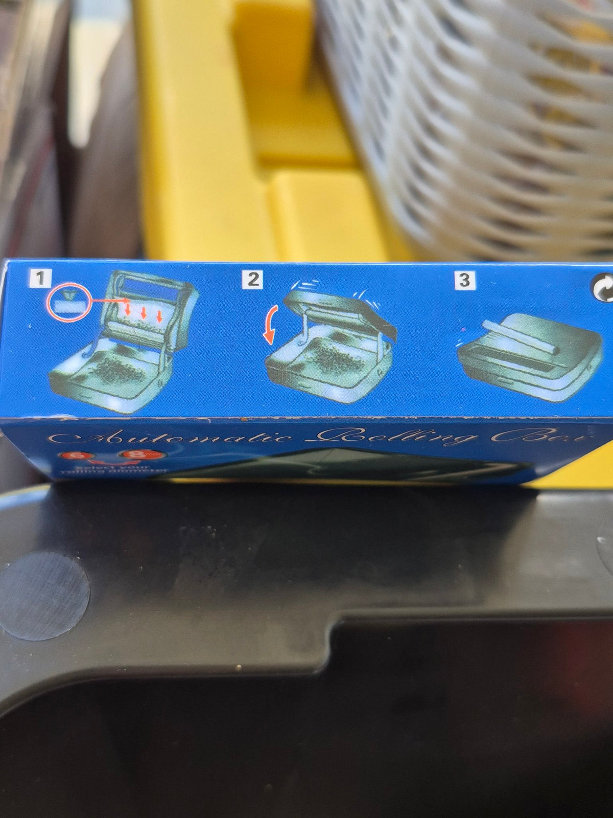 Zig-Zag automatic rolling box instructions